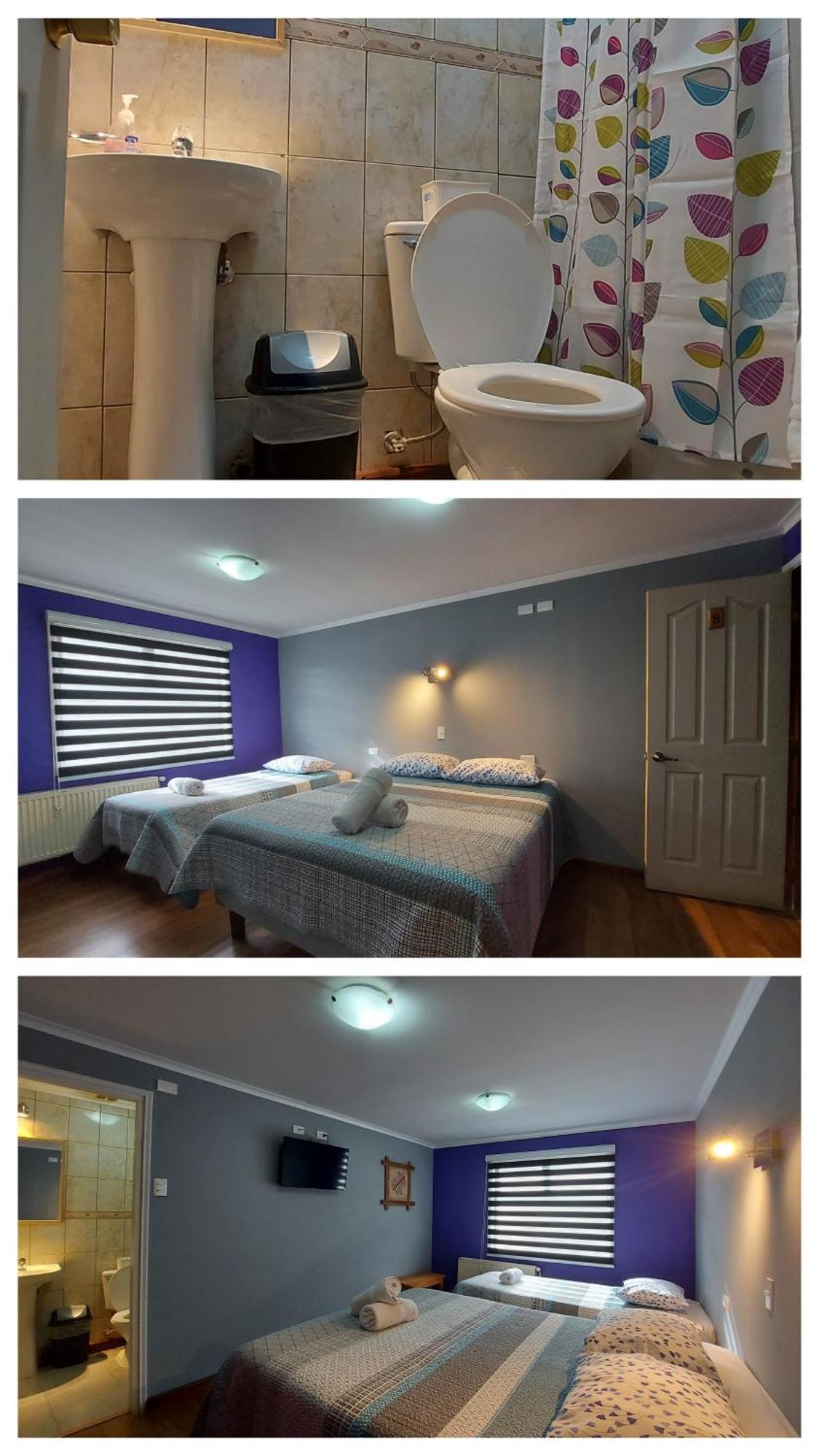 פורטו נטאלס Hostal La Base מראה חיצוני תמונה
